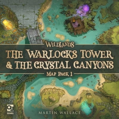 Wildlands: Map Pack 1: The Warlock’s Tower & The Crystal Canyons - Wildlands - Wallace, Martin (Game Designer) - Brætspil - Bloomsbury Publishing PLC - 9781472836182 - 30. maj 2019