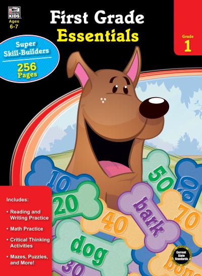 First Grade Essentials - Thinking Kids - Książki - Thinking Kids - 9781483838182 - 25 maja 2017