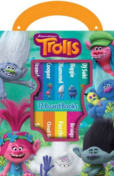 DreamWorks Trolls: 12 Board Books - PI Kids - Bøger - Phoenix International Publications, Inco - 9781503714182 - 2. januar 2018