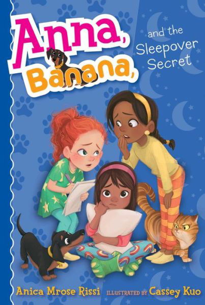 Cover for Anica Mrose Rissi · Anna, Banana, and the Sleepover Secret (Pocketbok) (2018)