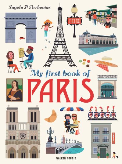 Cover for Ingela P Arrhenius · My First Book of Paris (Hardcover Book) (2021)