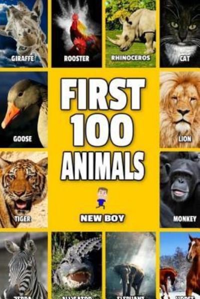Cover for New Boy · First 100 Animals Full Color Animal Book (Pocketbok) (2017)