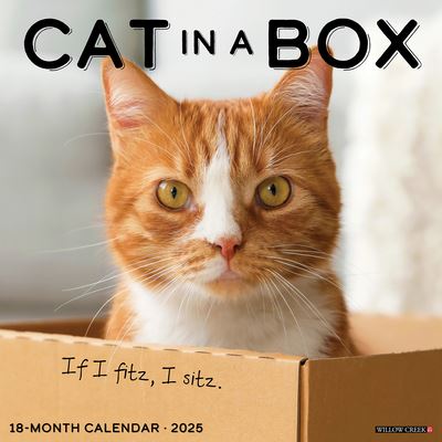 Cover for Willow Creek Press · Cat in a Box 2025 12 X 12 Wall Calendar (Kalender) (2024)