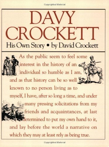 Davy Crockett: His Own Story - Davy Crockett - Bøger - Applewood Books - 9781557092182 - 1. november 1993