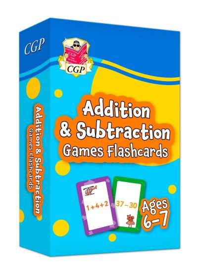 Cover for CGP Books · Addition &amp; Subtraction Games Flashcards for Ages 6-7 (Year 2) - CGP KS1 Activity Books and Cards (Gebundenes Buch) (2022)