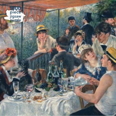 Adult Jigsaw Puzzle Pierre Auguste Renoir: Luncheon of the Boating Party: 1000-Piece Jigsaw Puzzles - 1000-piece Jigsaw Puzzles (GAME) (2022)