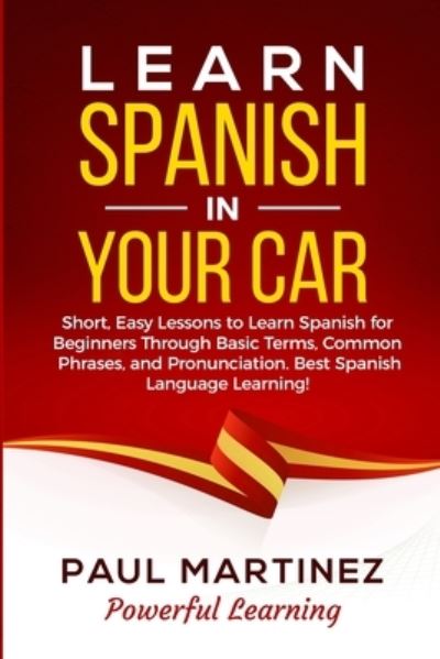 Cover for Paul Martinez · Learn Spanish in Your Car (Paperback Book) (2020)