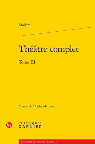 Cover for Moliere · Theatre Complet (Book) (2020)