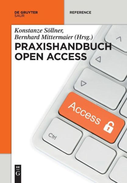 Cover for Praxishandbuch Open Access - de Gruyter Praxishandbuch (Paperback Book) (2018)
