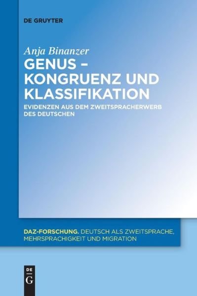 Cover for Binanzer · Genus - Kongruenz und Klassifi (Bog) (2019)