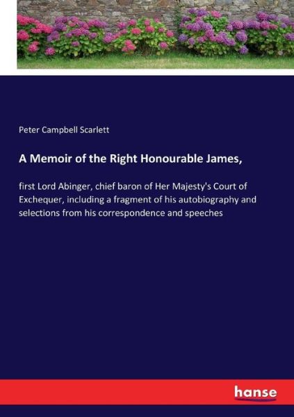 Cover for Scarlett · A Memoir of the Right Honourab (Bok) (2017)