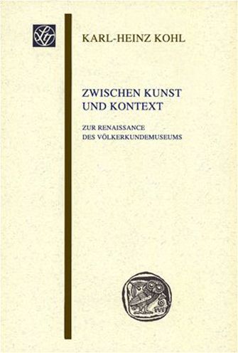 Cover for Karl-Heinz Kohl · Zwischen Kunst und Kontext (Book) (2010)