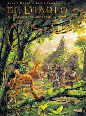 Cover for Lewis Trondheim · Marsupilami Spezial 1: Marsupilami Sonderband El Diablo (Book) (2025)