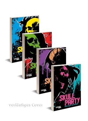 Skull Party Komplettpack 1-4 - Melanie Schober - Kirjat - Carlsen Verlag GmbH - 9783551021182 - tiistai 22. maaliskuuta 2022