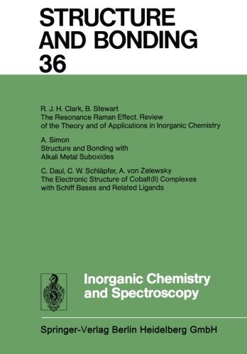 Cover for Xue Duan · Inorganic Chemistry and Spectroscopy - Structure and Bonding (Paperback Bog) [Softcover reprint of the original 1st ed. 1979 edition] (2013)