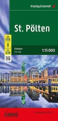 Cover for Freytag Berndt · St. Polten, City Plan and District map 1:15.000 (Map) (2022)
