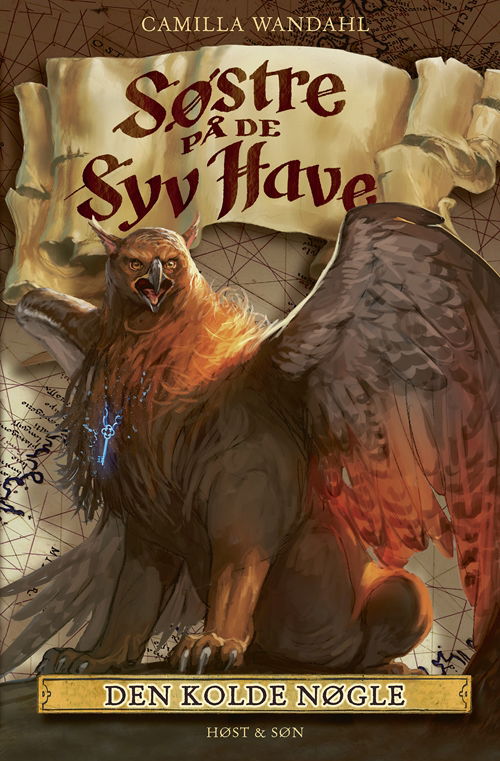 Cover for Camilla Wandahl · Søstre på de syv have: Søstre på De Syv Have (4). Den Kolde Nøgle (Innbunden bok) [1. utgave] [Indbundet] (2013)