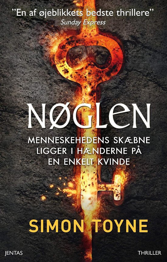 Cover for Simon Toyne · Sancti-trilogien: Nøglen (Paperback Book) [2nd edition] [Paperback] (2015)