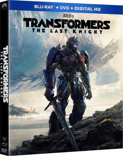 Cover for Transformers: the Last Knight (Blu-ray) (2017)