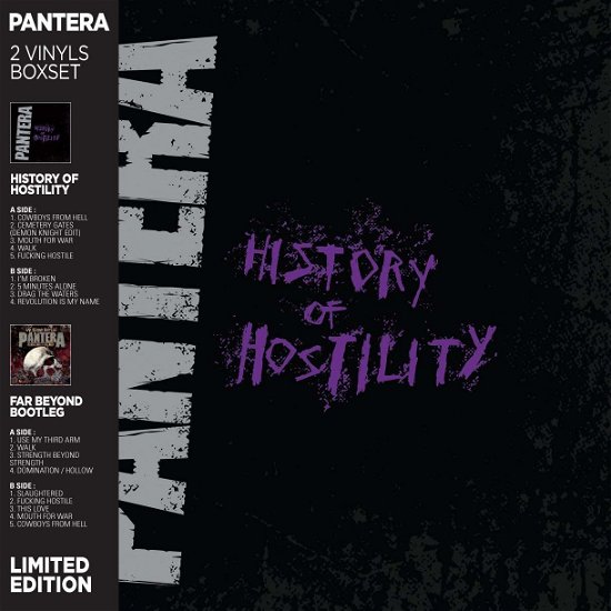 History Of Hostility & Far - Pantera - Musique - Rhino - 0081227932183 - 24 novembre 2017