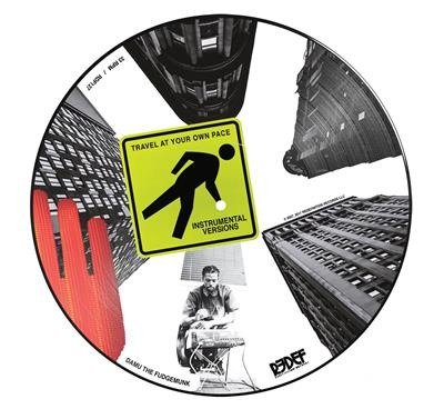 Cover for Damu the Fudgemunk / Y Society · Travel at Your Own Pace Instrumentals (LP) [Picture Disc edition] (2018)
