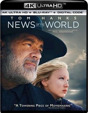 Cover for News of the World (4K UHD Blu-ray) (2021)