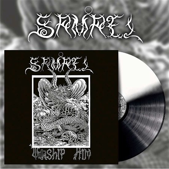 Cover for Samael · Worship Him (Half Black / White Vinyl LP) (LP)