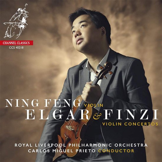 Elgar & Finzi Violin Concertos - Ning Feng - Muziek - CHANNEL CLASSICS - 0723385402183 - 1 november 2018