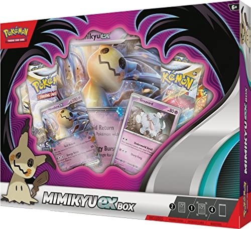 Pokemon TCG Mimikyu EX Box - Asmodee - Produtos -  - 0820650852183 - 