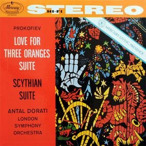 Cover for S. Prokofiev · Scythian Suite &amp; Love For Three Oranges (LP) [180 gram edition] (1990)