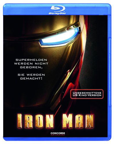 Cover for Robert Downey Jr. / Gwyneth Paltrow · Iron Man (Blu-Ray) (2008)