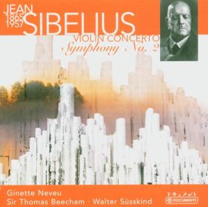 Cover for Neveu, Ginette / Rpo · Sibelius: Violin Concerto / Sinf2 (CD) (2019)