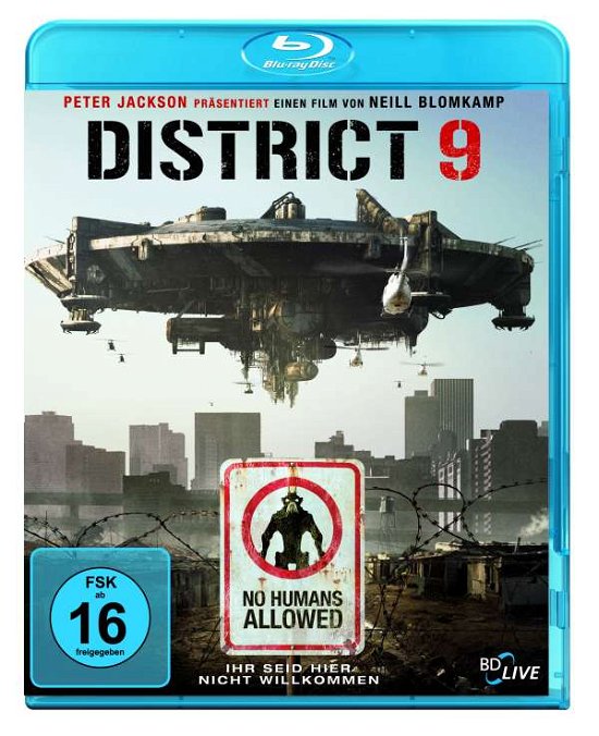 Cover for District 9 (Blu-ray) (2010)