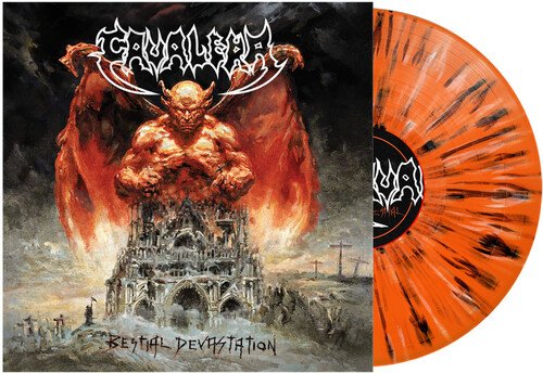 Cover for Cavalera · Bestial Devastation (Colored Vinyl, Orange, Black, White, Splatter) (LP) (2023)