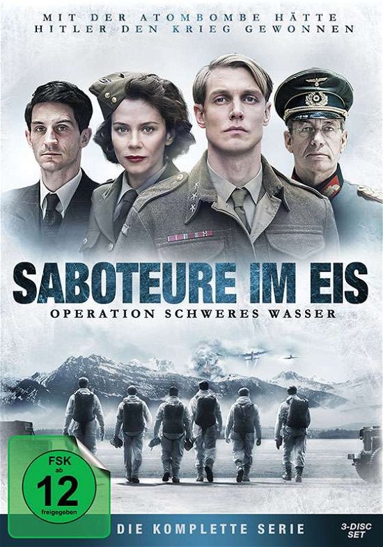 Cover for Saboteure Im Eis-operation Schweres Wasser (DVD) (2017)