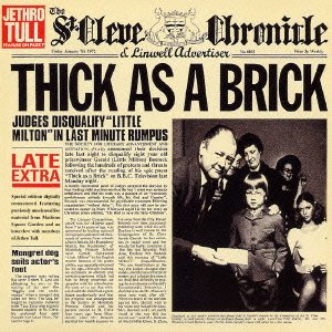 Cover for Jethro Tull · Thick As a Brick (CD) [Remastered edition] (2007)