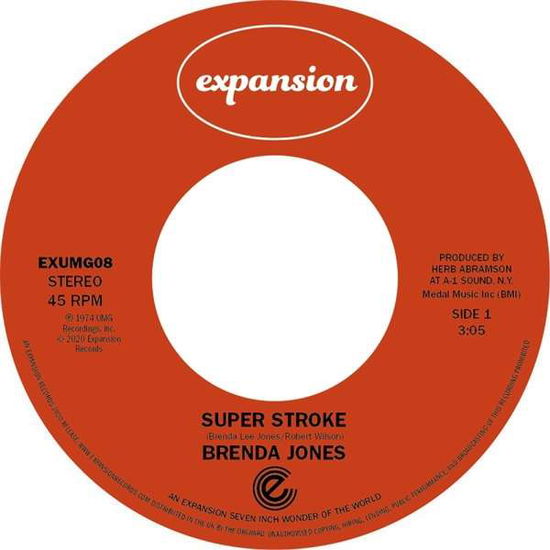 Super Stroke / Big Mistake - Brenda Jones - Music - EXPANSION - 5019421105183 - June 26, 2020