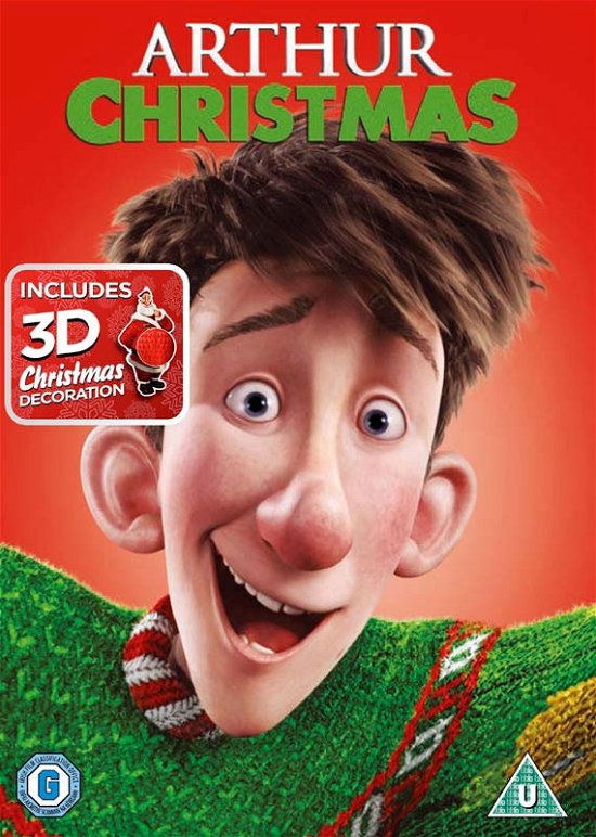 Cover for Arthur Christmas · Arthur Christmas + Christmas Decoration (DVD) (2017)
