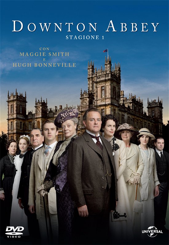 Cover for Downton Abbey - Stagione 01 (3 (DVD) (2014)