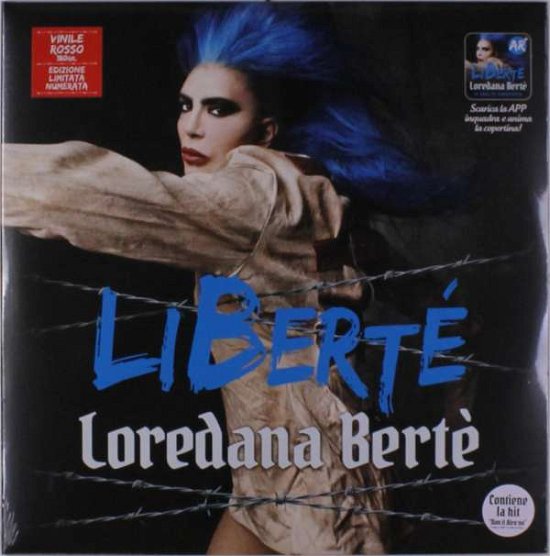 Cover for Berte' Loredana · Liberte' (LP) [Coloured edition] (2018)
