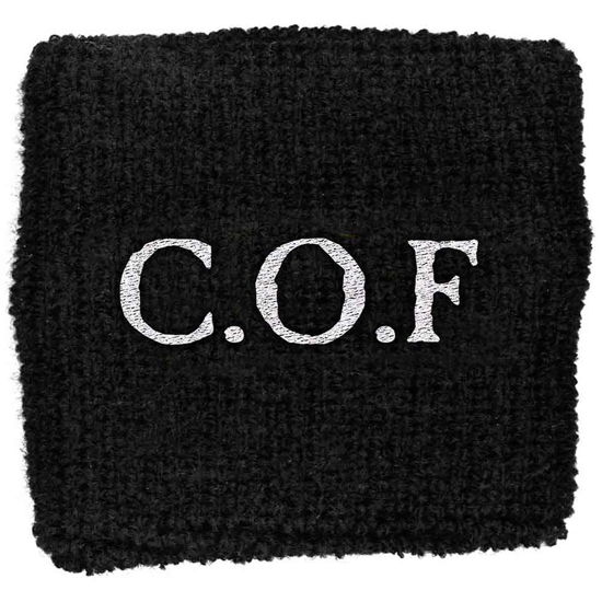 Cradle Of Filth Embroidered Wristband: C.O.F. (Loose) - Cradle Of Filth - Marchandise -  - 5055339792183 - 