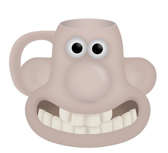Wallace & Gromit: Half Moon Bay - Wallace (Mug Shaped) - Half Moon Bay - Merchandise - HALF MOON BAY - 5055453485183 - 