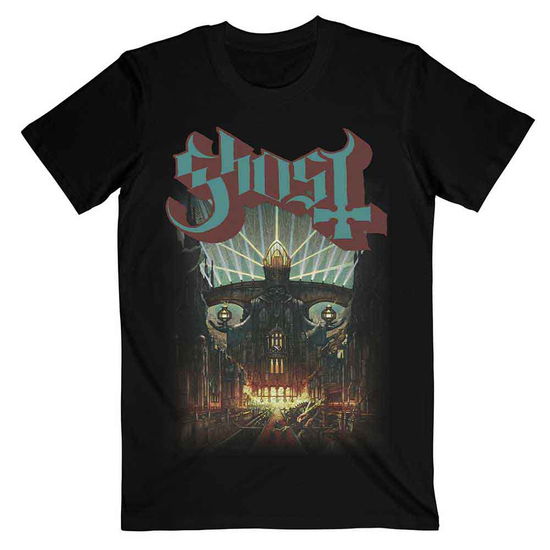 Ghost Unisex T-Shirt: Meliora - Ghost - Merchandise - PHDM - 5055979910183 - 6 oktober 2016