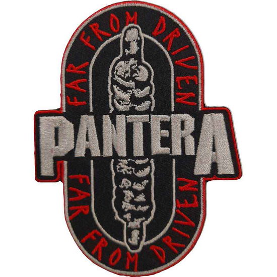 Pantera Woven Patch: Far From (Standard) - Pantera - Fanituote -  - 5056368696183 - 