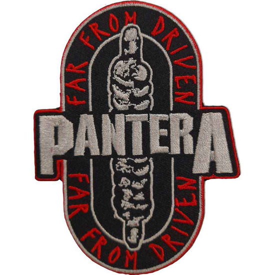 Pantera Standard Patch: Far From - Pantera - Produtos - - 5056368696183 - 17 de setembro de 2021