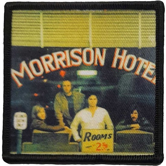 The Doors Standard Printed Patch: Morrison Hotel - The Doors - Koopwaar -  - 5056561000183 - 