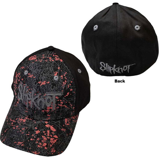 Slipknot Unisex Baseball Cap: Nonagrams Pattern (Embellished) - Slipknot - Koopwaar -  - 5056737221183 - 
