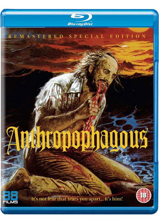 Cover for Anthropohagous BD Remastered · Anthropophagous (Aka The Grim Reaper) (Blu-Ray) [Remastered edition] (2017)