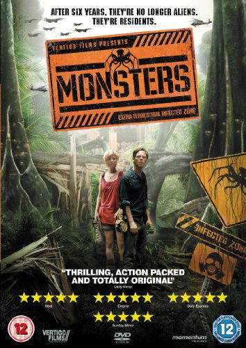 Cover for Monsters (DVD) (2011)