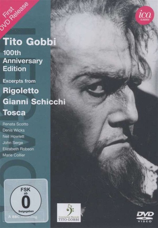 Tito Gobbi: 100th Anniversary Edition - Verdi / Gobbi / New Philharmonia Orchestra - Elokuva - ICA Classics - 5060244551183 - tiistai 19. marraskuuta 2013